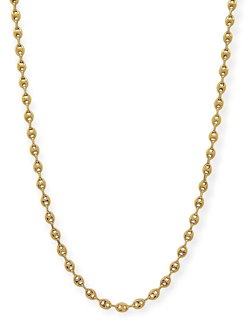 Cadena oro 18k tejido Gucci