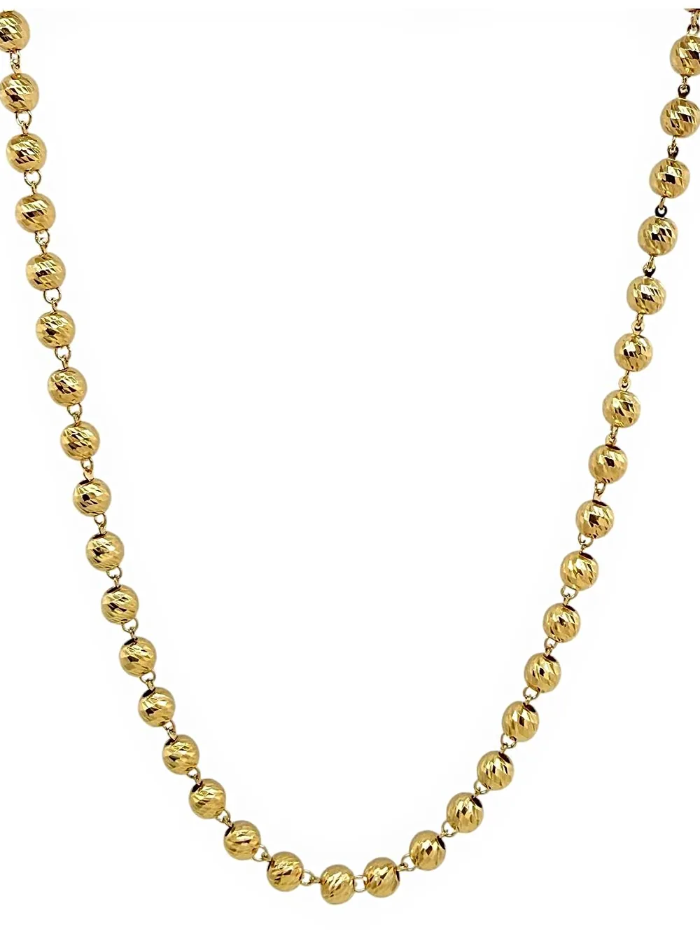 Cadena oro militar diamantada